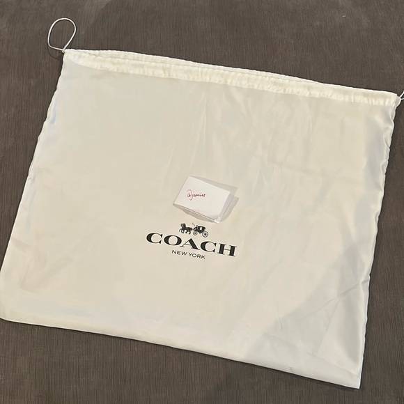 Coach Handbags - COACH XL Dustbag 19“x24“ NWOT